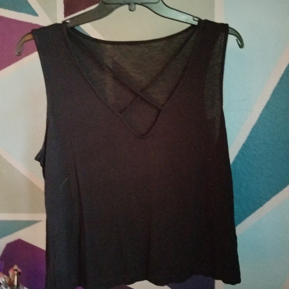 A trendy black shirt